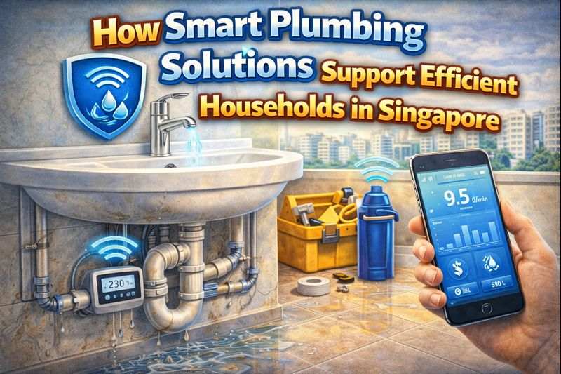 How Smart Plumbing Solutions Support Efficient Households in Singapore